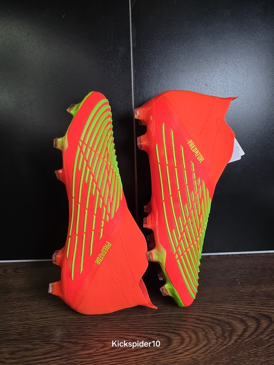 Adidas Predator Edge+ FG Game Data Pack GW1039 Solar Red Cleats Men Size 10.5 main image 7